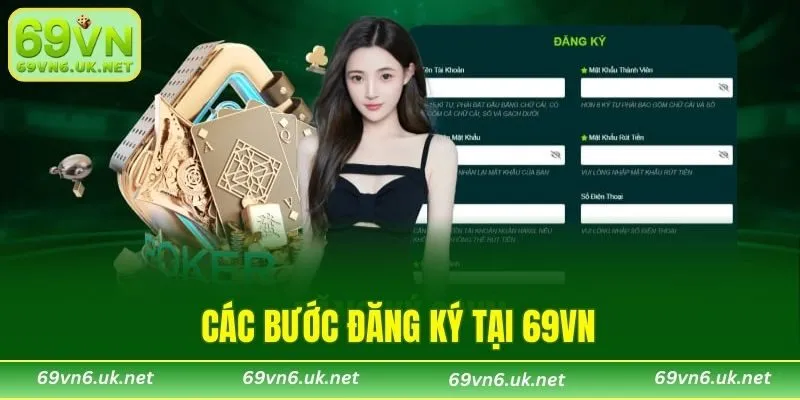 Các bước đăng ký tại 69VN