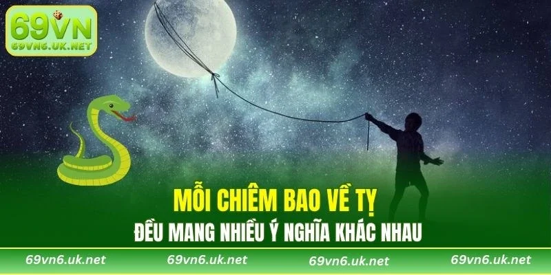 Mỗi chiêm bao về tỵ đều mang nhiều ý nghĩa khác nhau